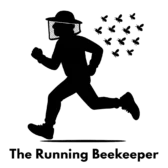 The Running Beekeeper logo